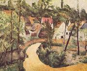Paul Cezanne Strabenbiegung Germany oil painting artist
